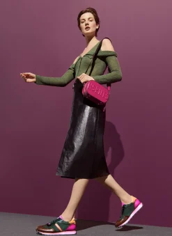 Cheap Bandolera Magenta Mujer Bandoleras