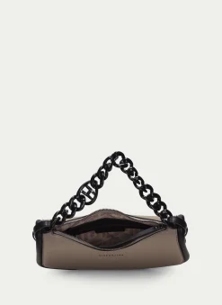 Online Bolso De Hombro Taupe Mujer Bolso De Hombro