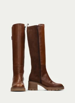 Fashion Bota Everest Cuero Mujer Botas