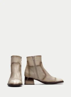 Hot Botin Charlize Marfil Mujer Botin