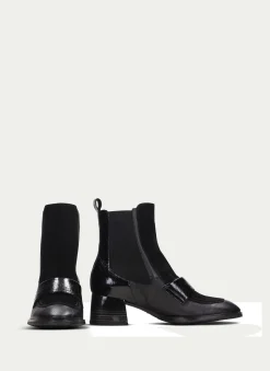 Discount Botin Charlize Negro Mujer Botin