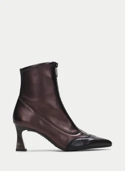 Hot Botin Dalia Negro Bronce Mujer Botin