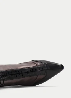 Hot Botin Dalia Negro Bronce Mujer Botin