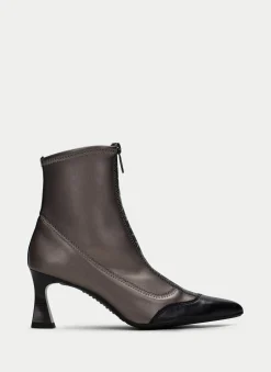 Outlet Botin Dalia Negro Plomo Mujer Botin