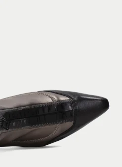 Outlet Botin Dalia Negro Plomo Mujer Botin