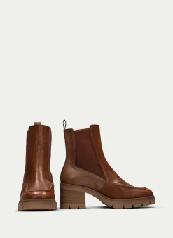 New Botin Everest Cuero Mujer Botin