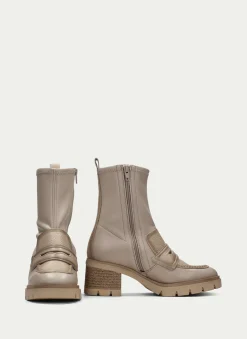 Fashion Botin Everest Marfil Mujer Botin