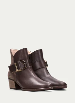 Hot Botin Madeira Marron Mujer Botin