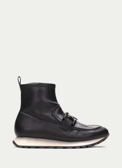 Clearance Botin Sport Loira Negro Mujer Botin Sport