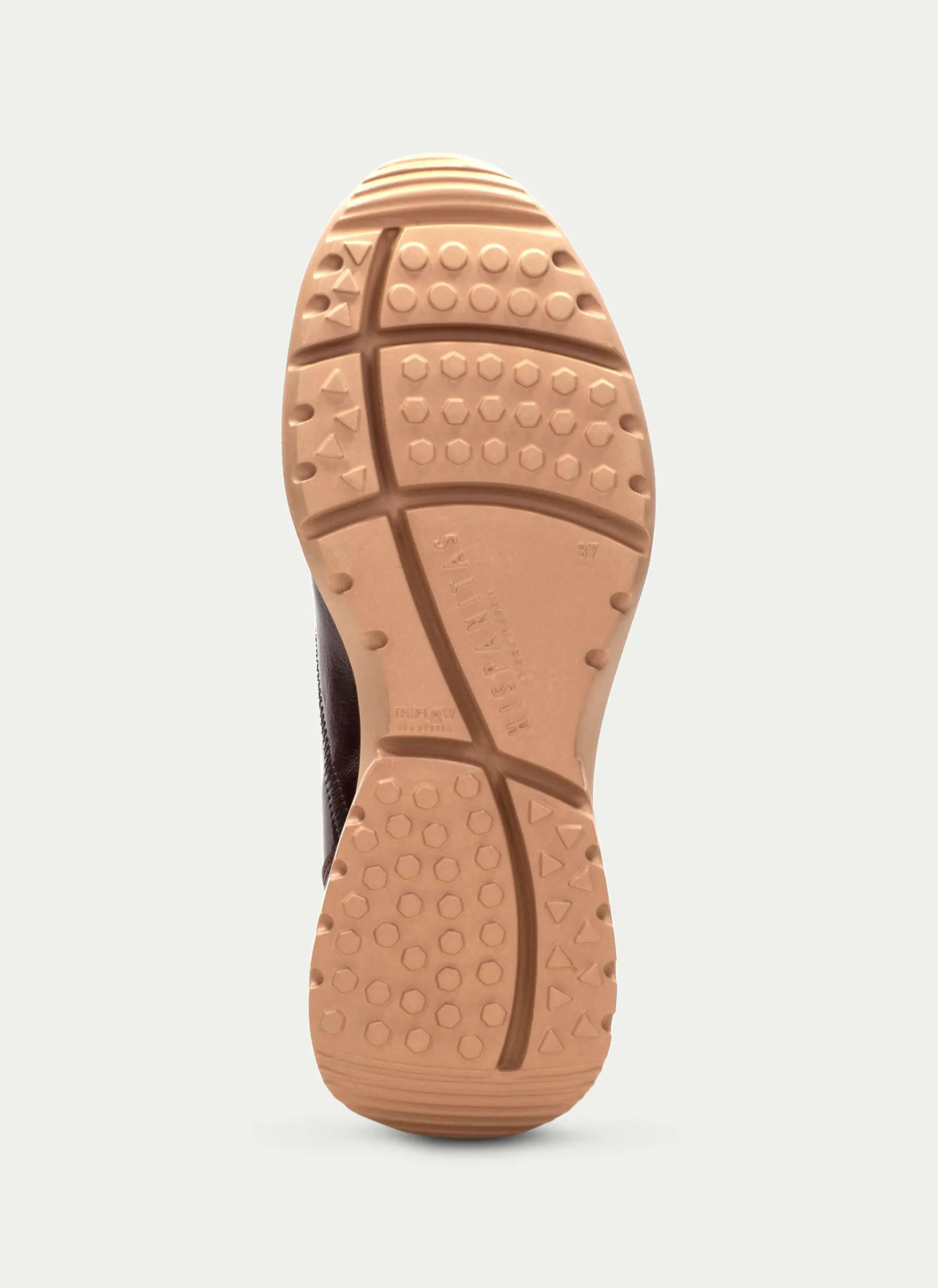 Hot Deportivo Polinesia Cuero Marron Mujer Deportivos