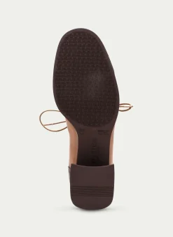 Shop Derby Charlize Marron Marfil Mujer Derby