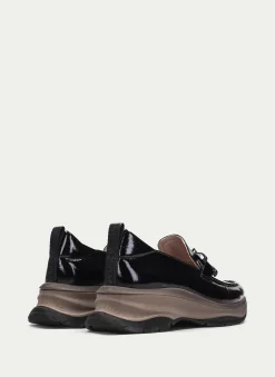 Fashion Mocasin Alaska Negro Mujer Mocasines