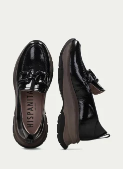 Fashion Mocasin Alaska Negro Mujer Mocasines