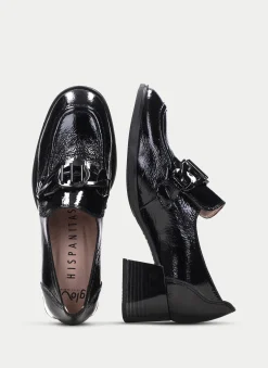 New Mocasin Charlize Negro Mujer Mocasines