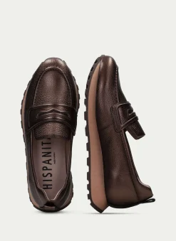 Hot Mocasin Loira Bronce Mujer Mocasines