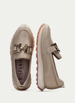 Flash Sale Mocasin Loira Marfil Mujer Mocasines