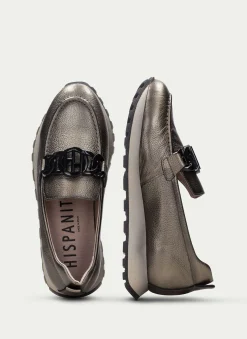 Discount Mocasin Loira Plomo Mujer Mocasines