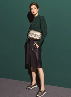 Fashion Mocasin Loira Plomo Mujer Mocasines