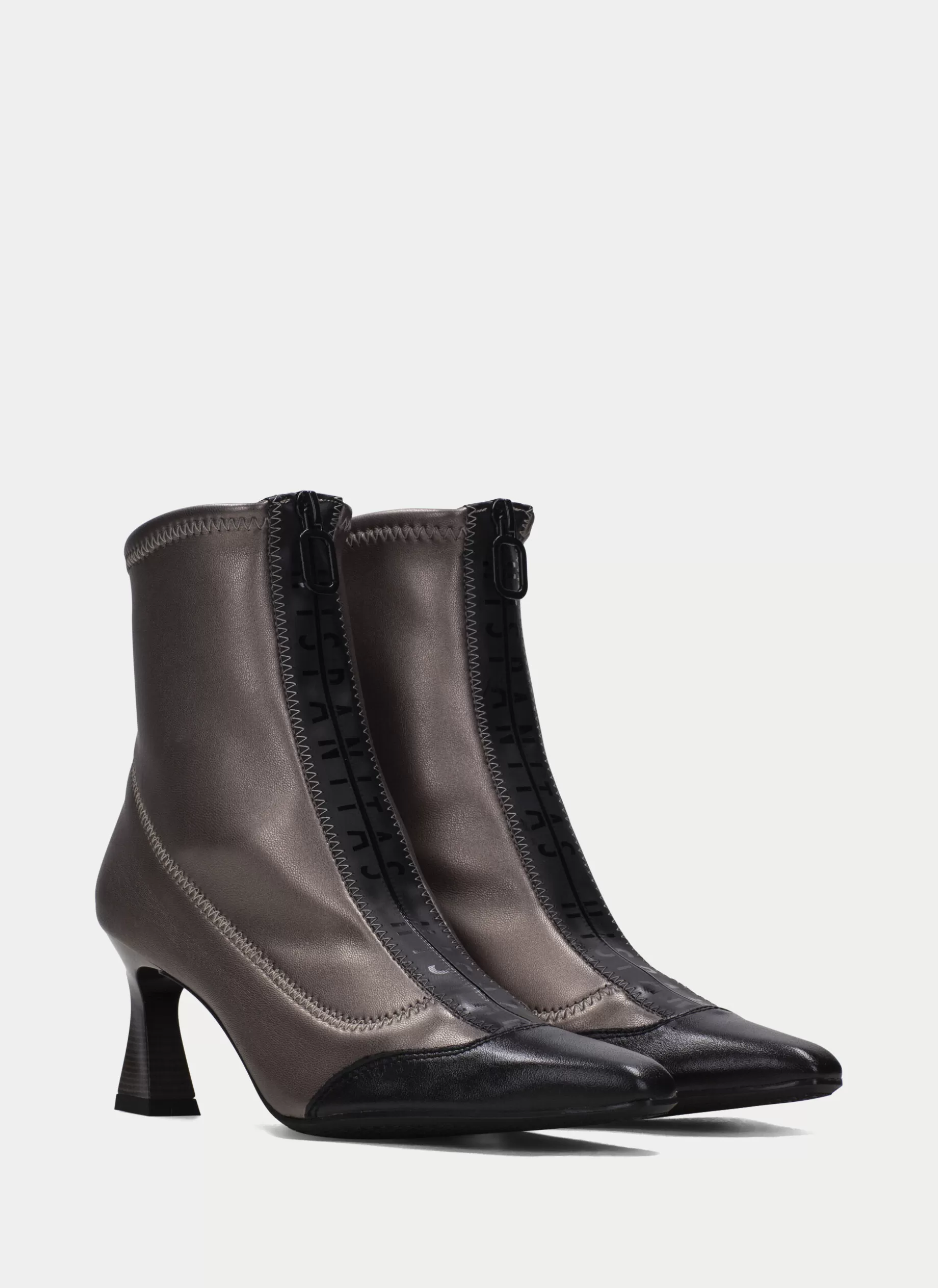 HISPANITAS Botin Dalia Negro Plomo Sale