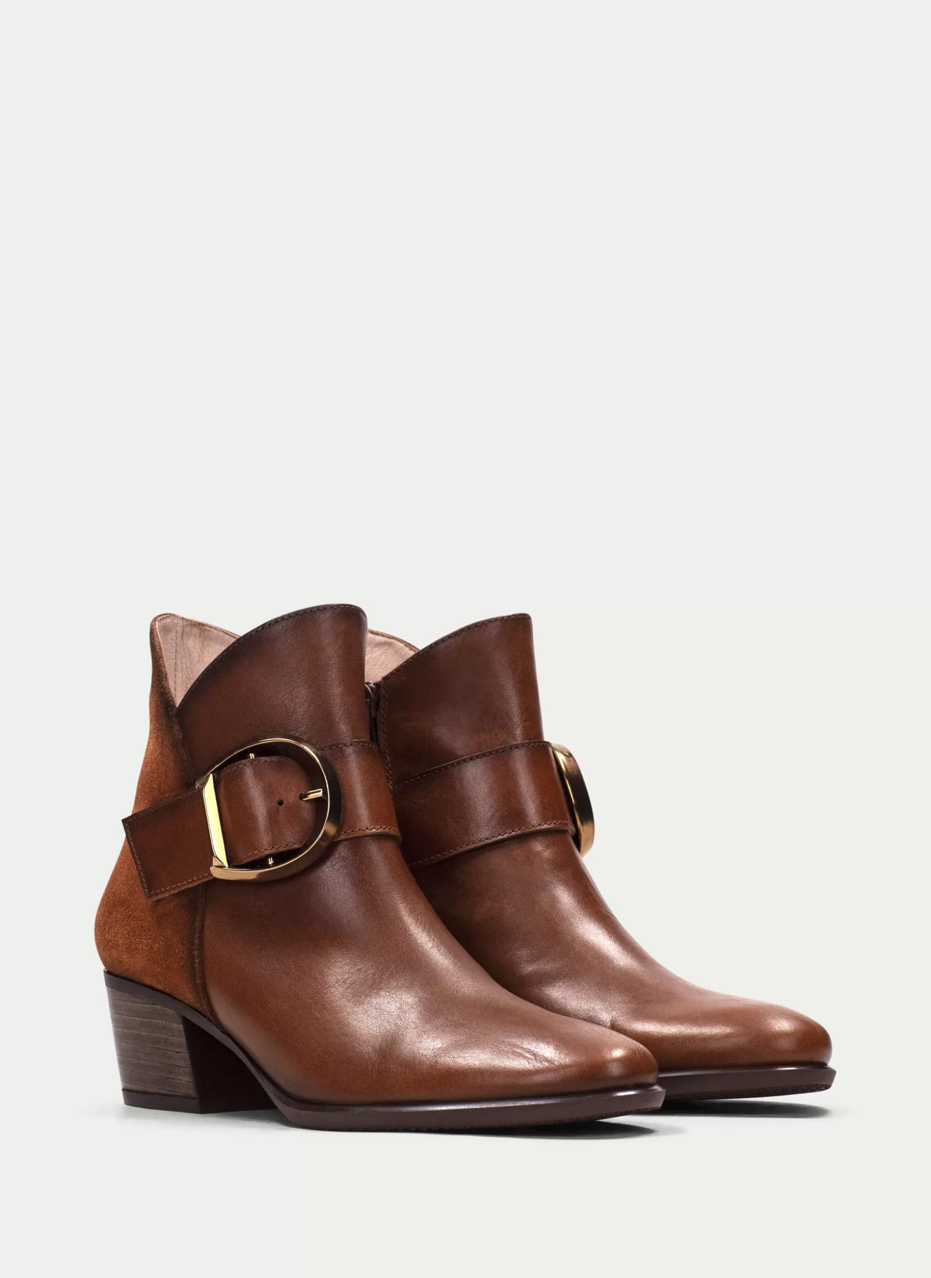 HISPANITAS Botin Madeira Cuero Sale